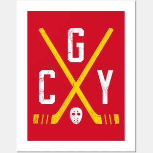 CGY Retro Sticks - Red Posters and Art